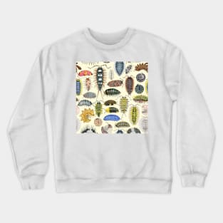 Crazy Isopod Pattern Crewneck Sweatshirt